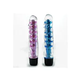 Vibrador de Silicona texturizada morado — imagen 3